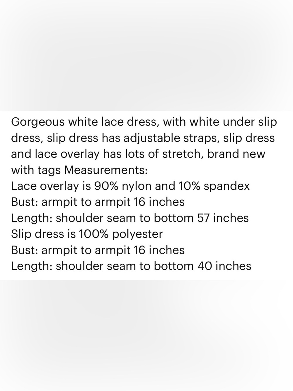 Wild Fable White Lace Dress Size XS - Picture 7 of 7